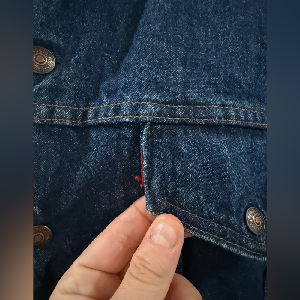 Vintage Levi's Sherpa lined Jean jacket - Picture 3 of 12